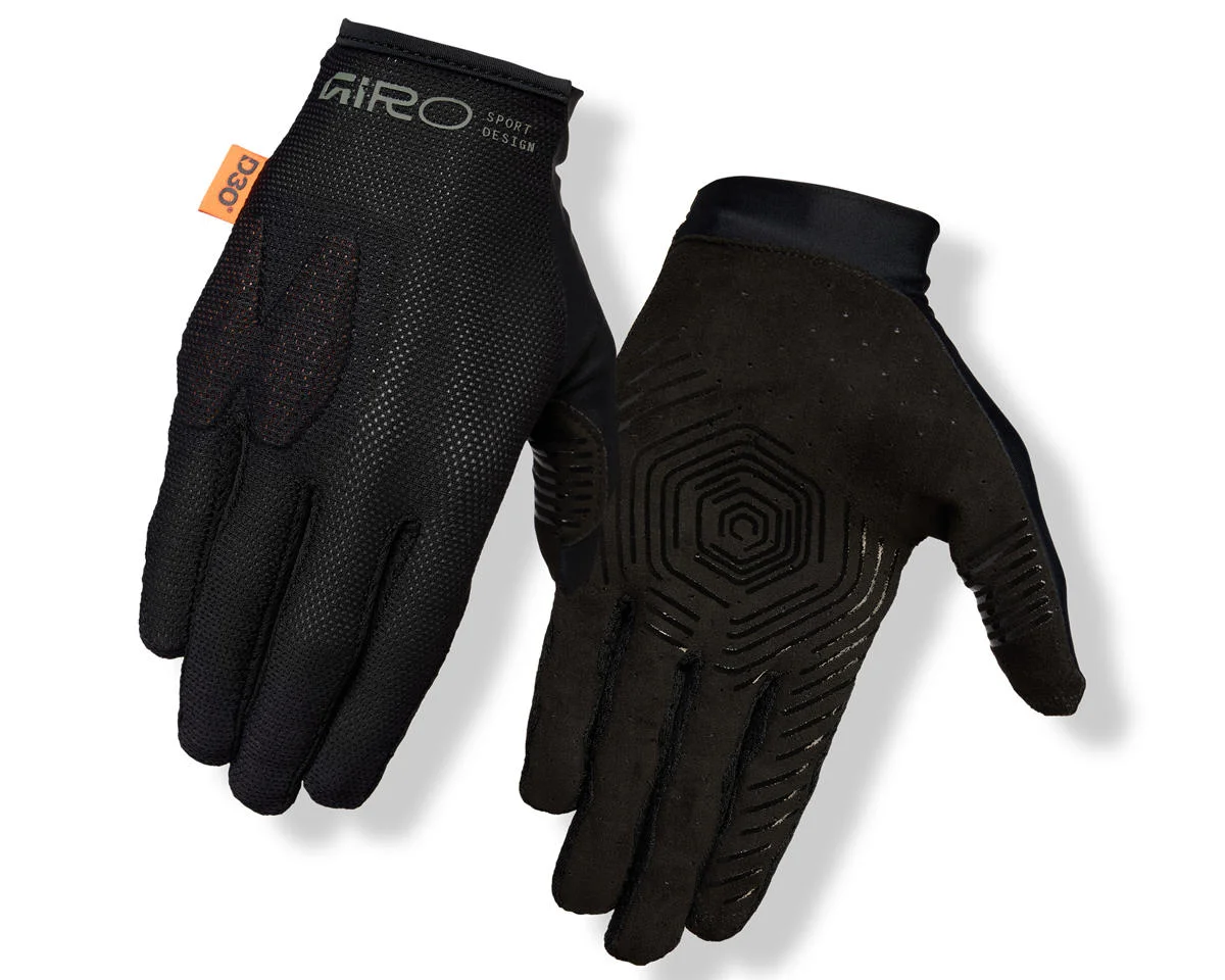 Giro Rodeo Full Finger Gloves (Black) (L)